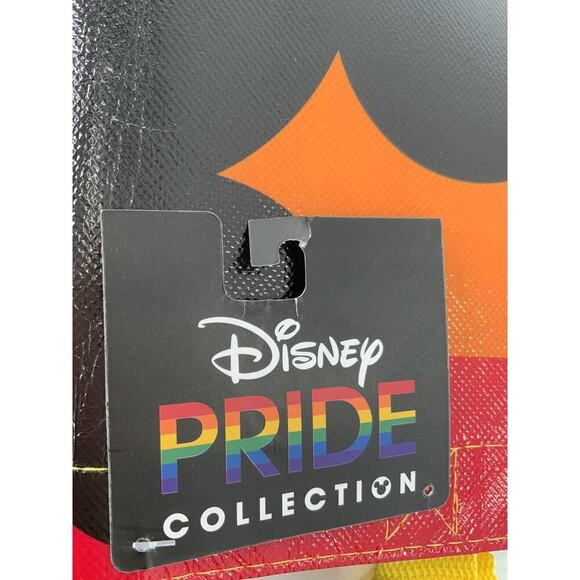 Disney's Mickey Mouse Pride Rainbow Large Authentic licensed Reusable Tote Bag - Picture 7 of 8